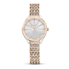 Attract watch Swiss Made/Pavé/Crystal bracelet/Rose gold tone/Mixed metal finish