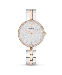 Cosmopolitan watch Swiss Made/Metal bracelet/White/Mixed metal finish