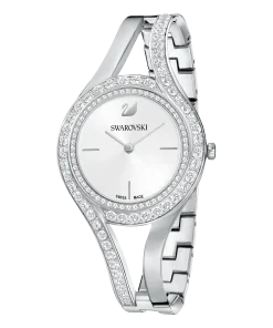 Eternal watch Swiss Made/Crystal bracelet/Silver tone/Stainless steel