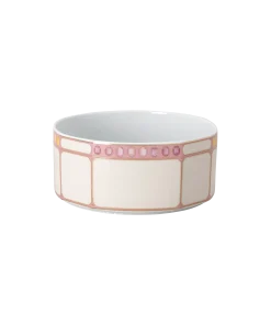 Idyllia bowl Porcelain/Crystal print motif/Citron/Small/Multicolored