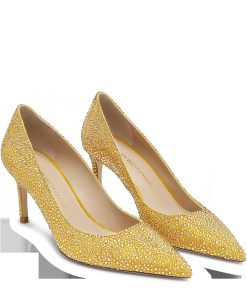 STUART WEITZMAN Stuart Power Shine pump Yellow