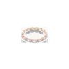 Vittore ring Marquise cut/White/Rose gold-tone plated